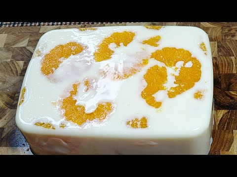 Thạch cam sữa tươi - món tráng miệng tốt cho sức khỏe